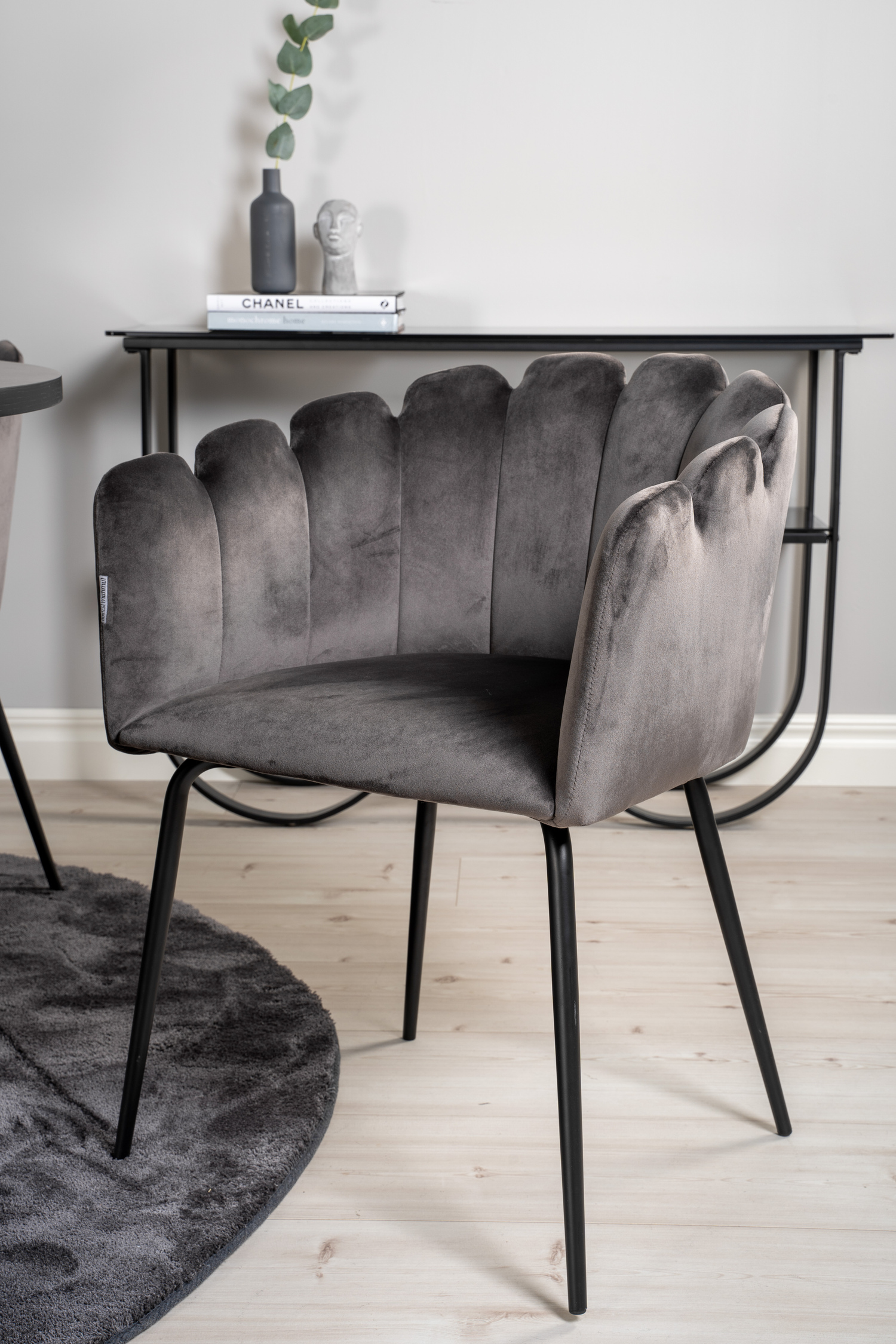 Dining set Dallas 312 (Grey + Black)