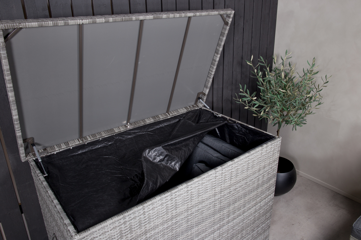 Κουτί αποθήκευσης εξωτερικού χώρου Dallas 804 (Γκρι)