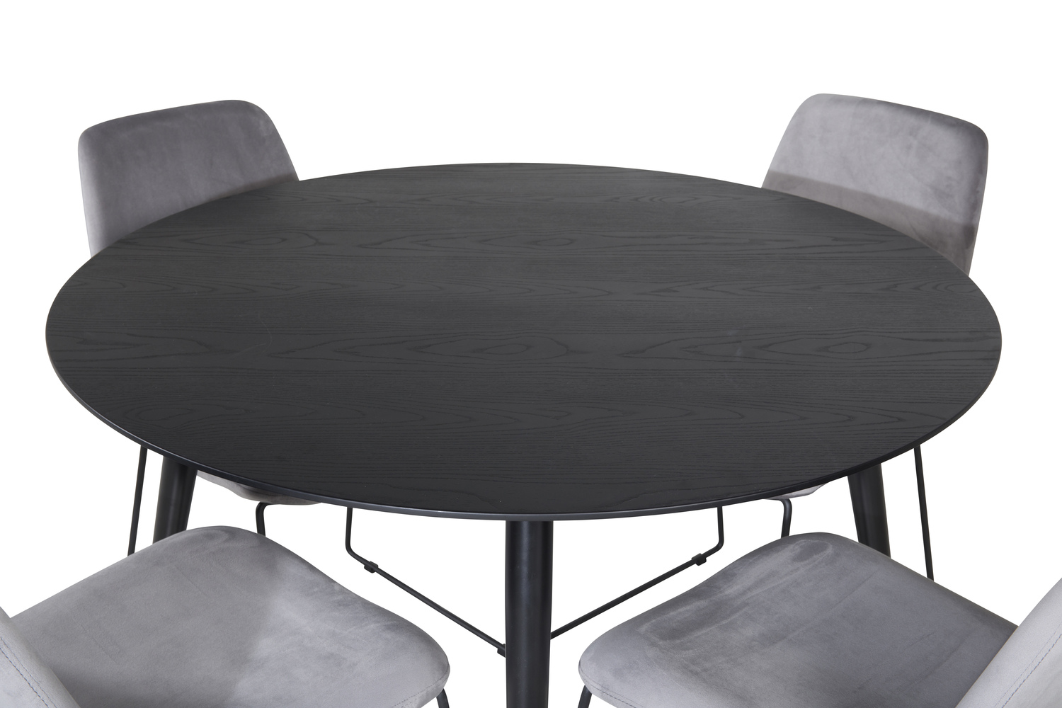 Dining set Dallas 1189 (Grey + Black)