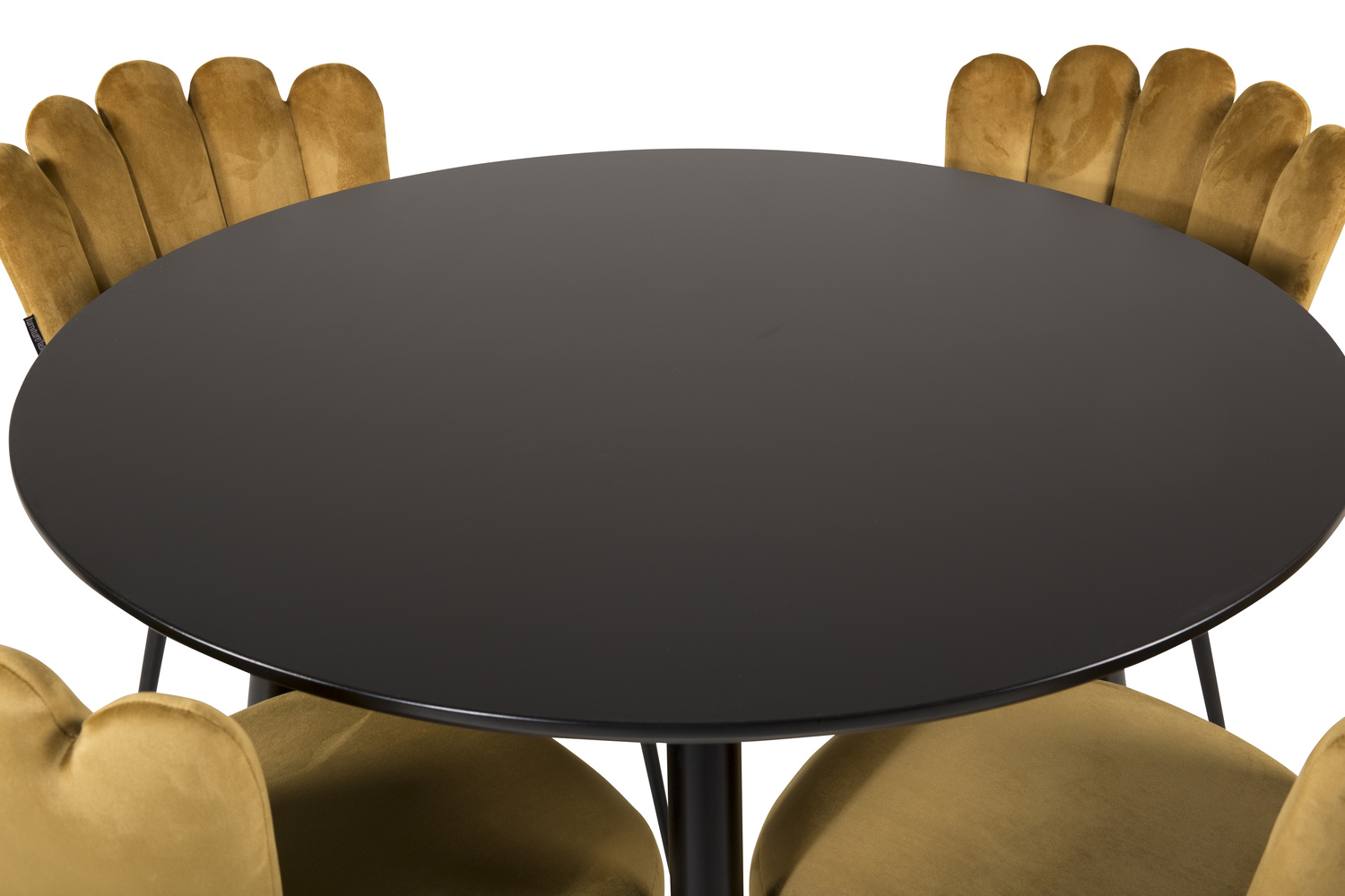 Dining set Dallas 1264 (Yellow + Black)