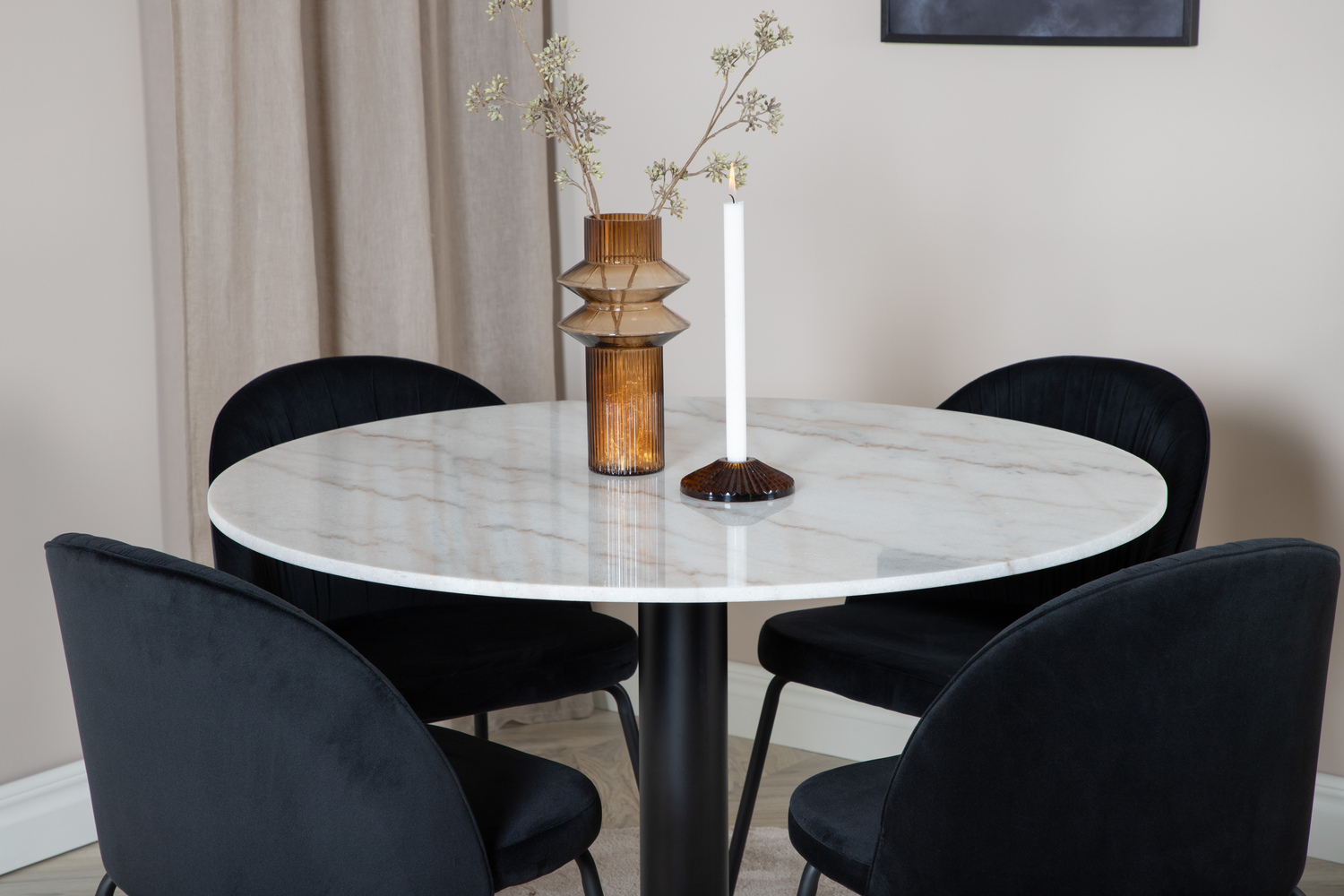 Dining set Dallas 1303 (Black)