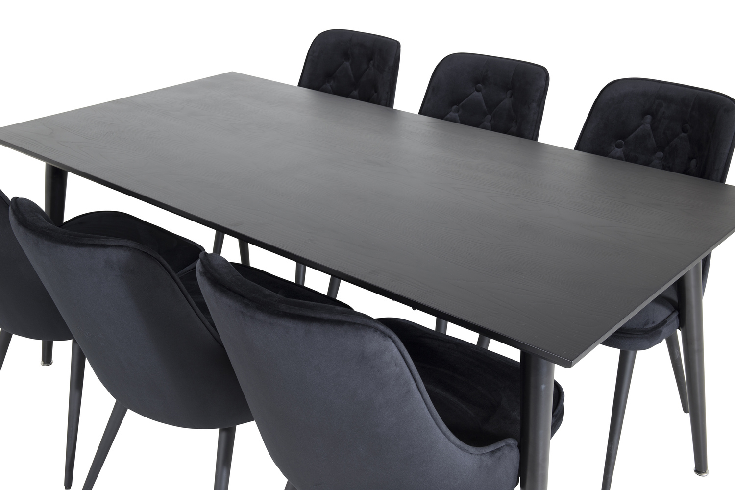 Dining set Dallas 1336 (Black)