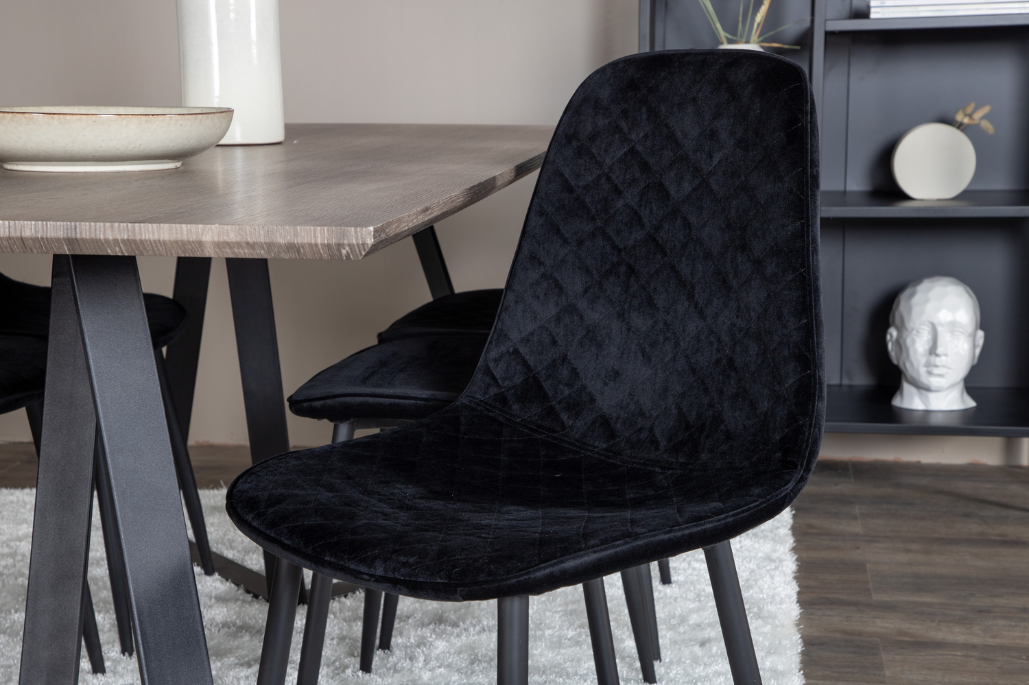 Dining set Dallas 1357 (Black)