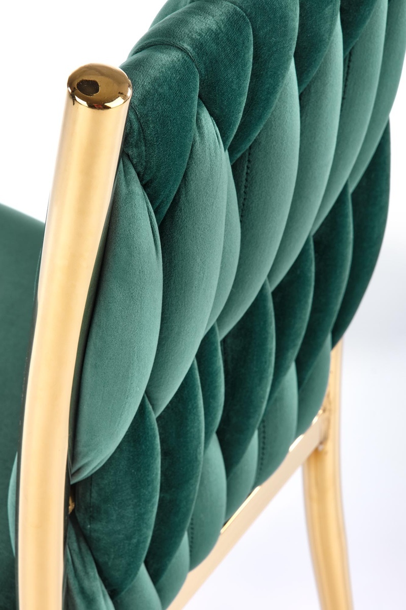Chair Houston 1139 (Green + Golden)