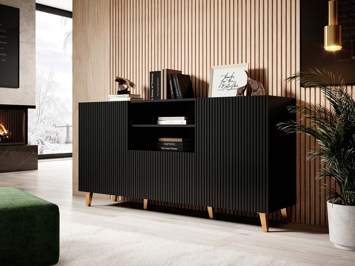 Συρταριέρα Levmari 100 (Μαύρο)