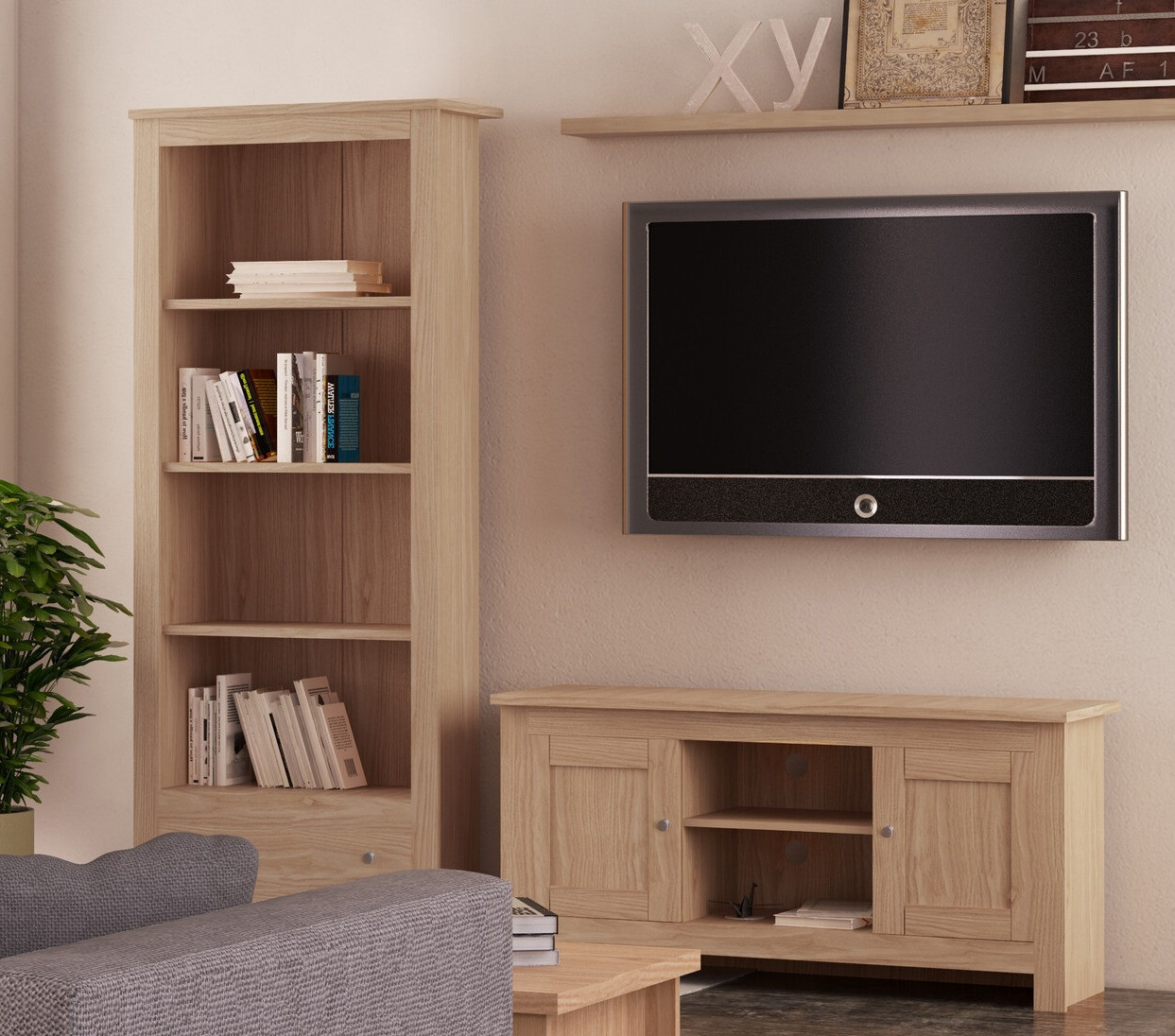 TV stand Denton 1428 (Oak)