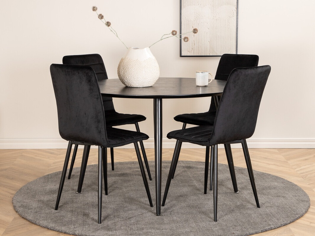 Dining set Dallas 2544 (Black)