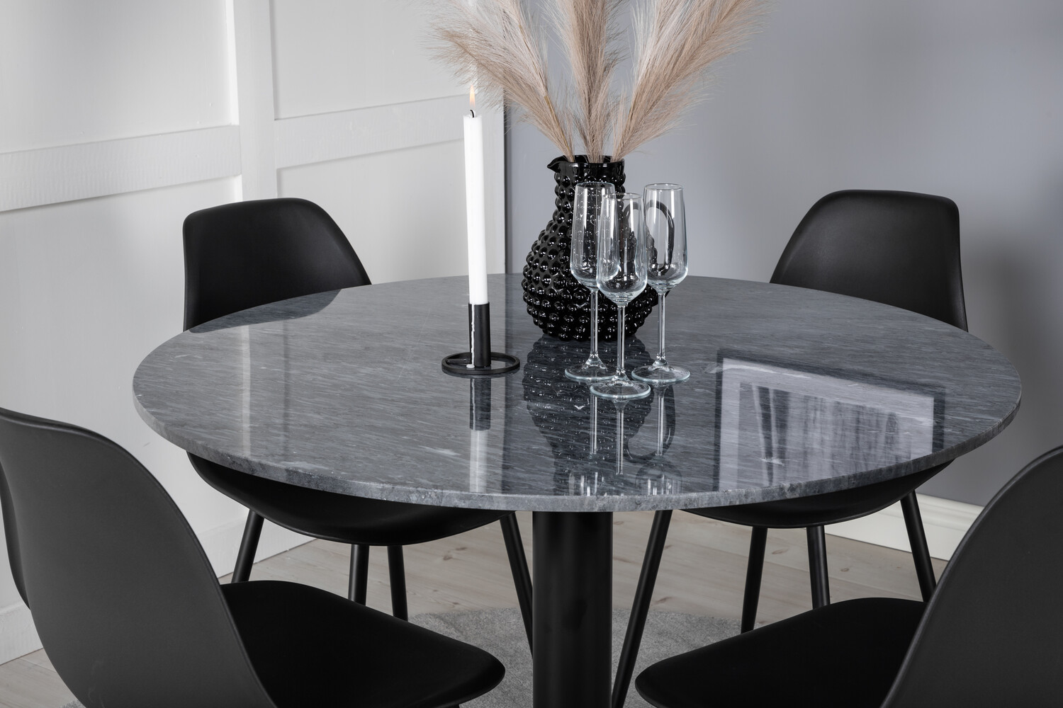 Dining set Dallas 2630 (Black)