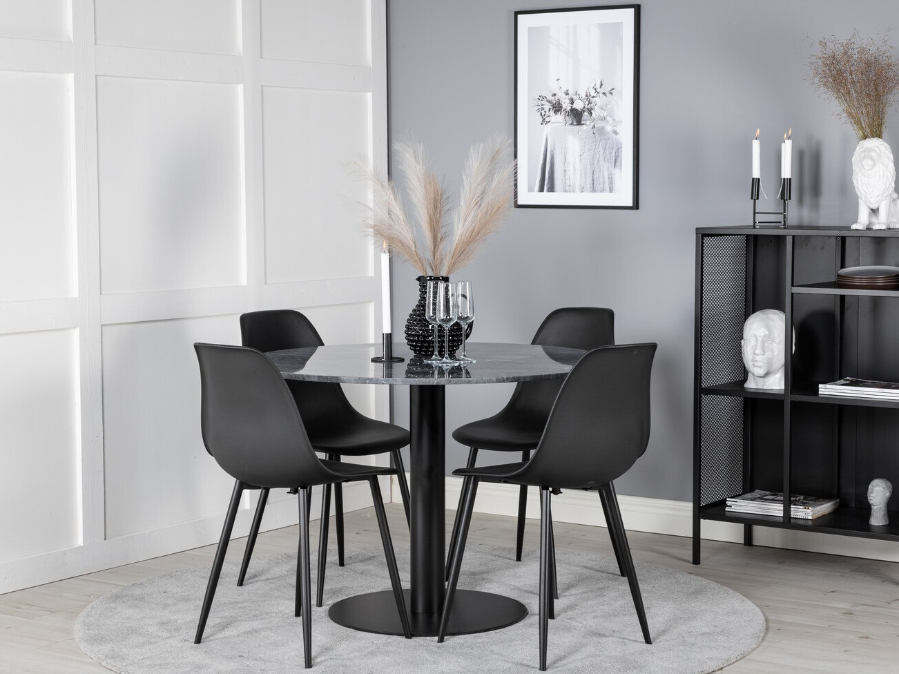 Dining set Dallas 2630 (Black)