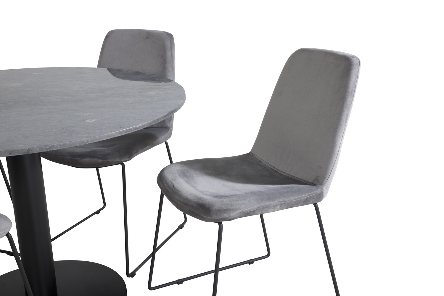 Dining set Dallas 2631 (Grey + Black)