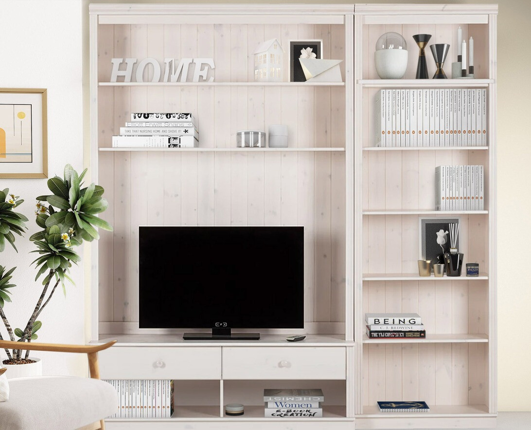 Σετ επίπλων σαλονιού Saltoro 106 (Άσπρο)