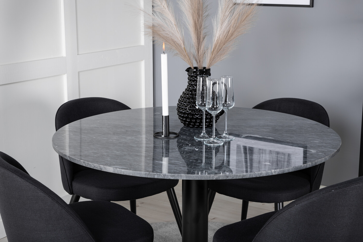 Dining set Dallas 2664 (Black)