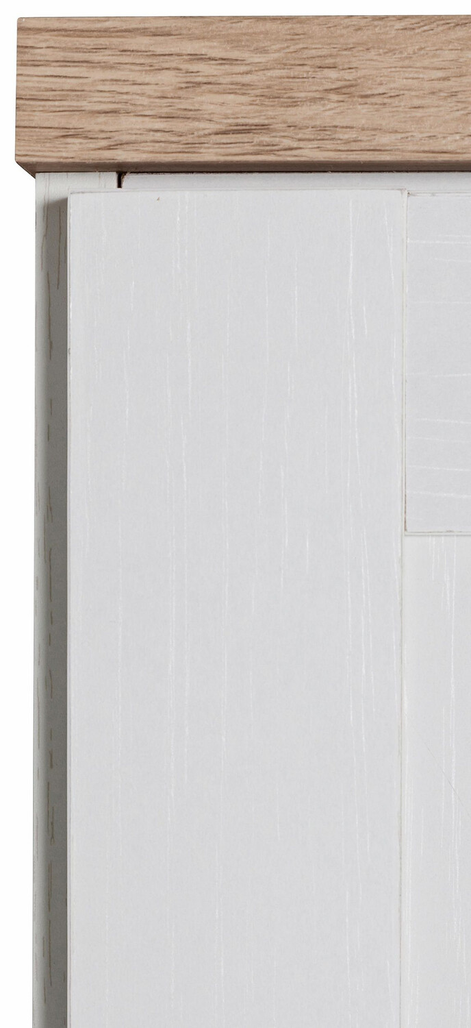 Συρταριέρα Cirtene 105 (Άσπρο + Δρυς)