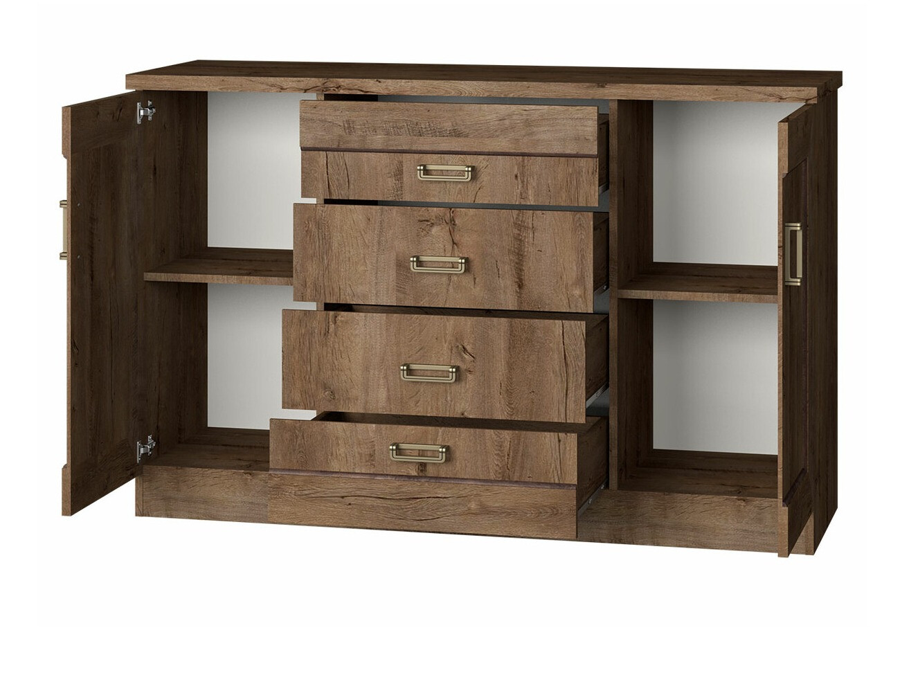 Chest of drawers Lircava 105 (Lefkas oak)