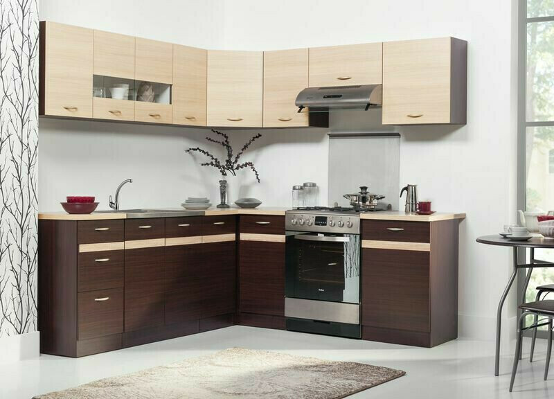 Πολυμορφικό ντουλάπι με συρτάρι Eli Dark 102