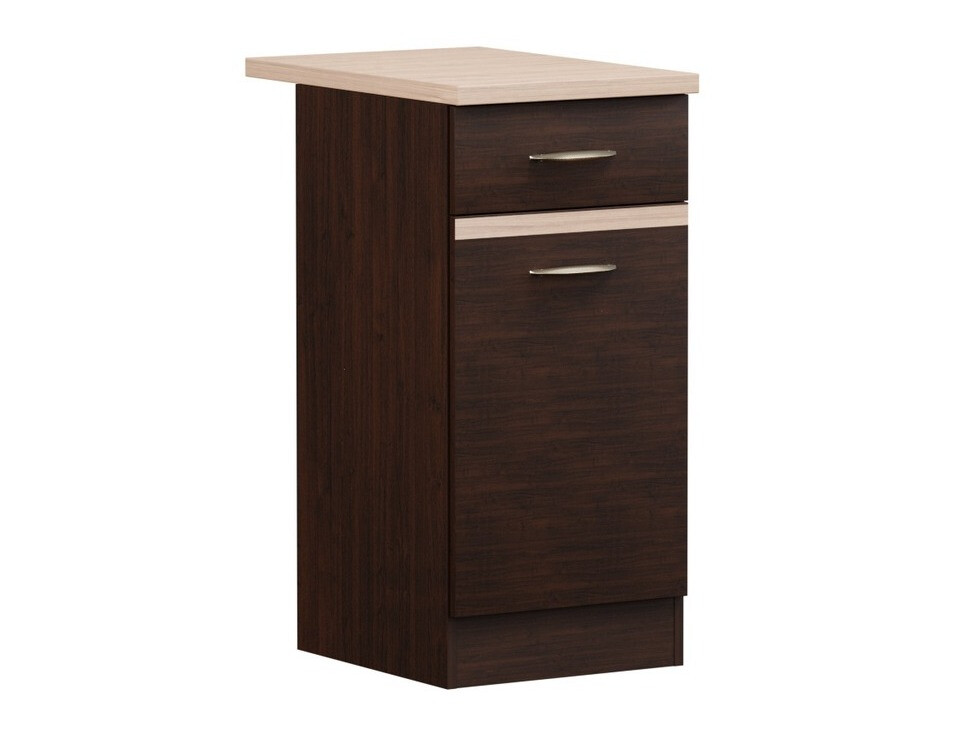 Πολυμορφικό ντουλάπι με συρτάρι και πόρτες Eli Dark 101