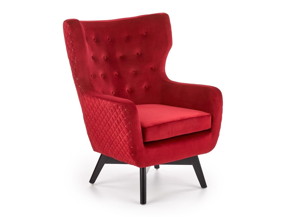 Armchair Houston 836 (Red + Black)