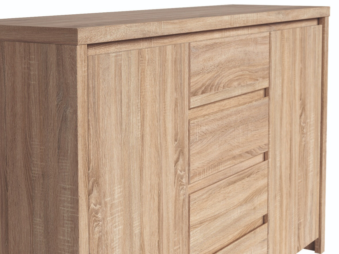 Chest of drawers Nolroma 103 (Sonoma oak)