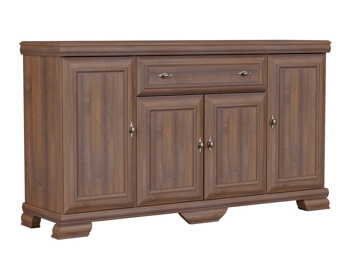 Σετ επίπλων σαλονιού Salmeru 106 (Samoa King Καρυδί)