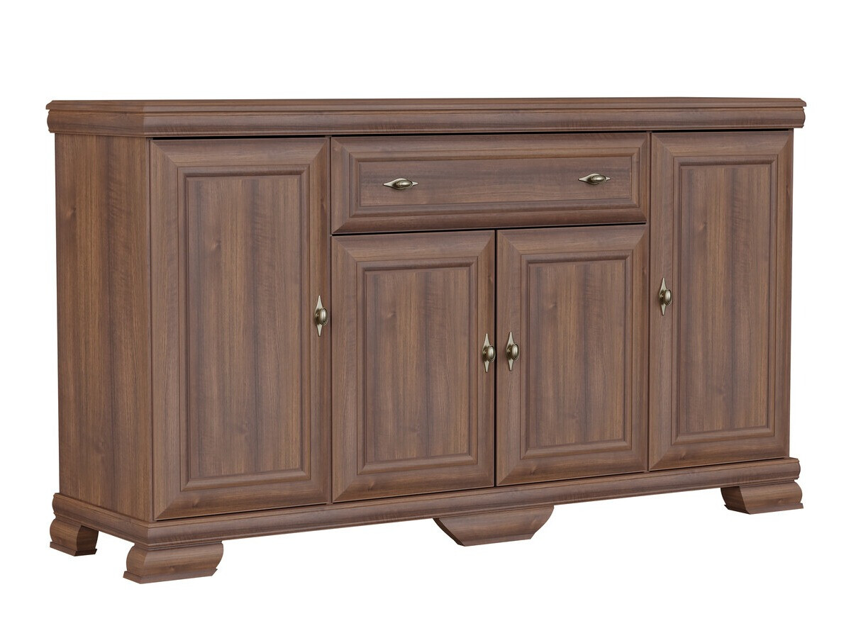 Σετ επίπλων σαλονιού Salmeru 108 (Samoa King Καρυδί)