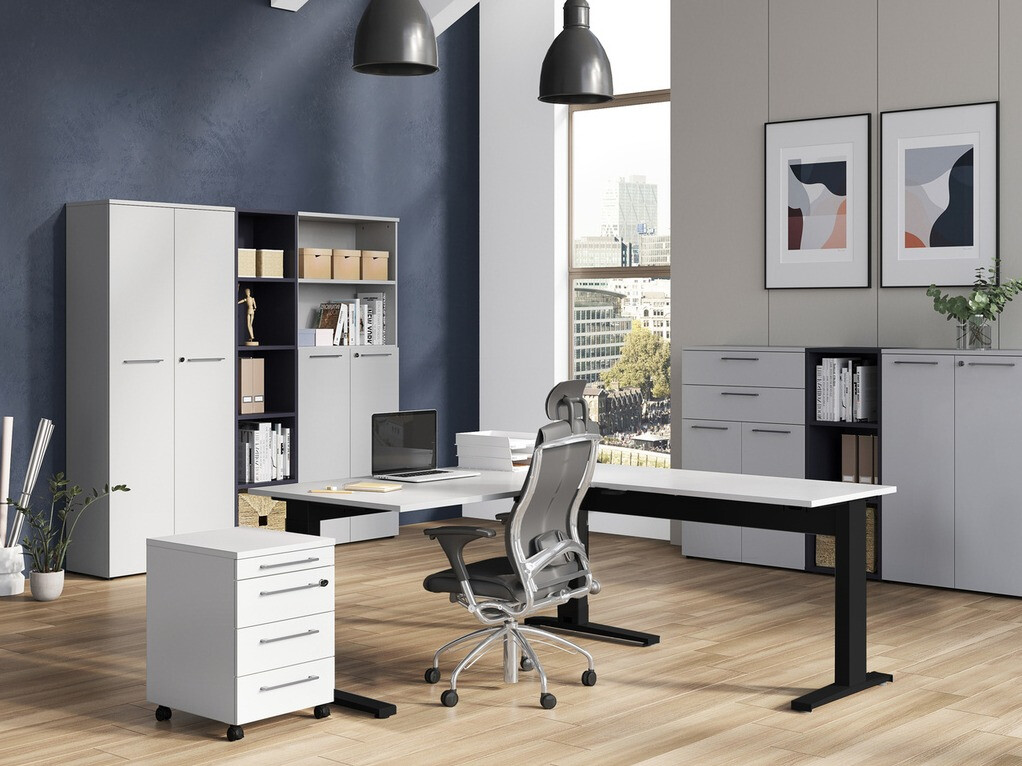 Βιβλιοθήκη Eliromo 106 (Ανοιχτό γκρι)