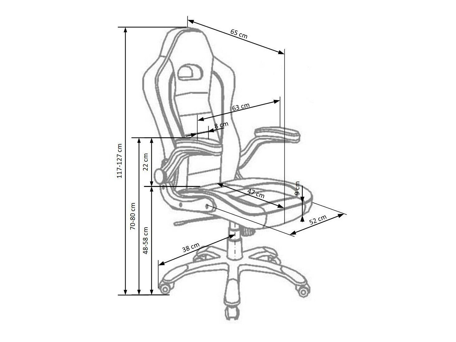 Office chair Houston 575