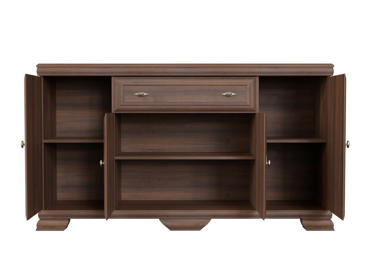 Σετ επίπλων σαλονιού Salmeru 113 (Samoa King Καρυδί)