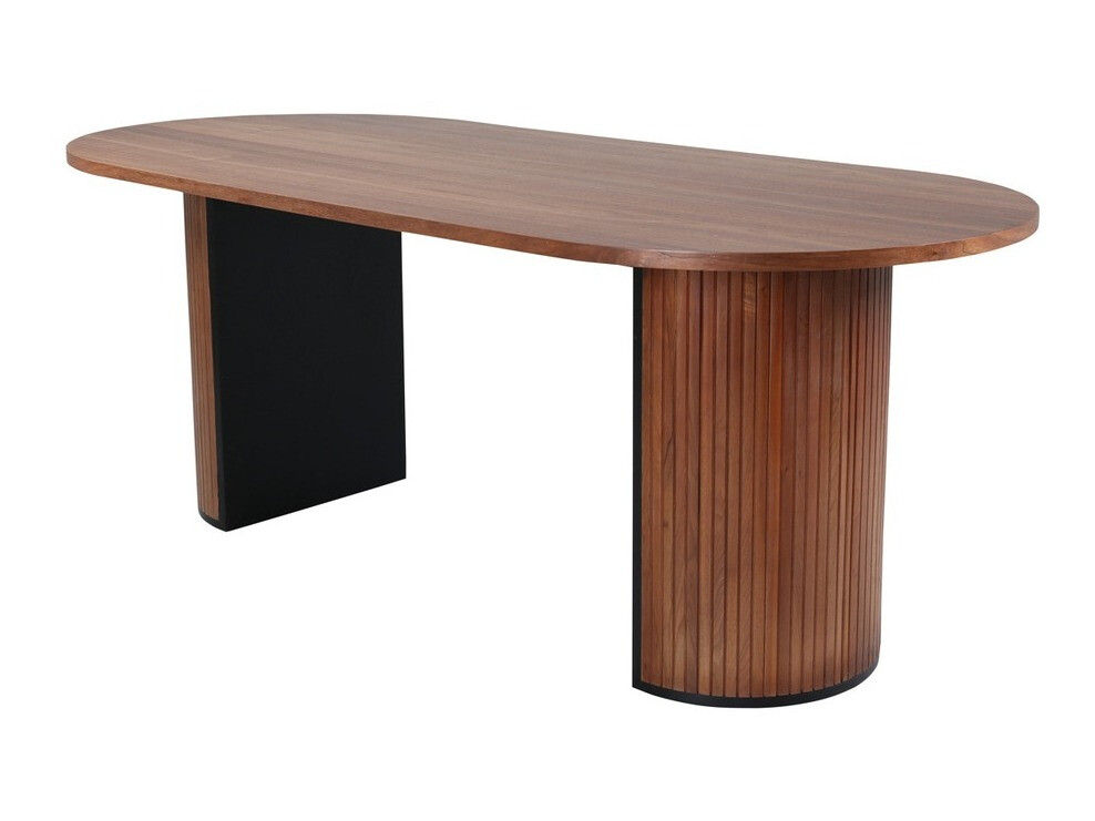 Table Dallas 1712 (Nut + Black)