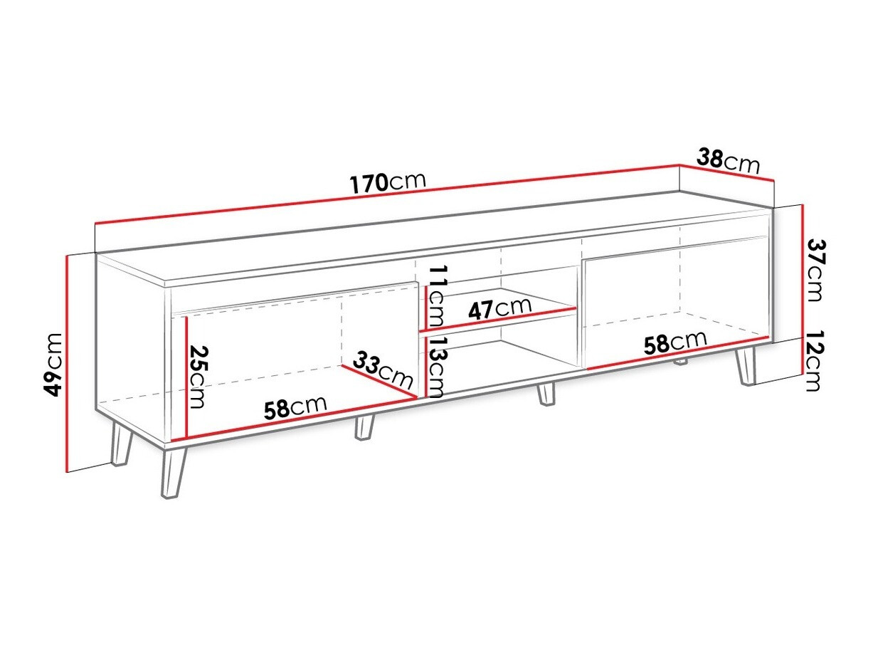 Έπιπλο τηλεόρασης Munus I