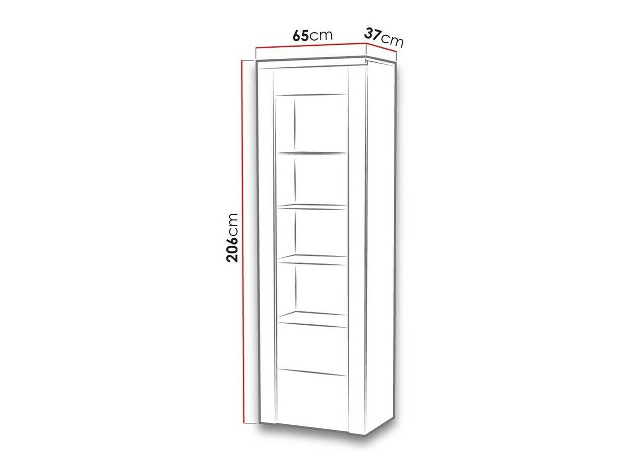 Βιβλιοθήκη Salelbo 102 (Σιμπού λεύκα + Τρούφελο δρυς)