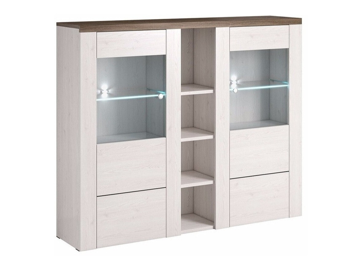 Μπουφέ Salelbo 105 (Σιμπού λεύκα + Τρούφελο δρυς)