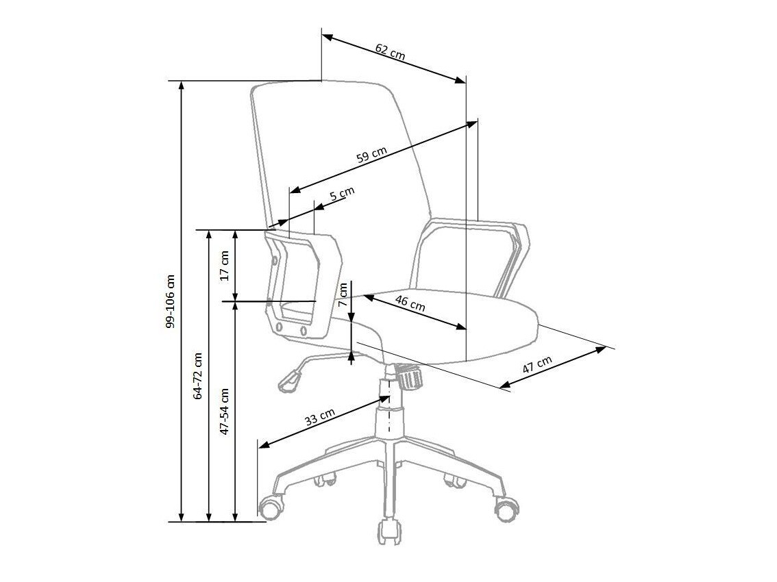 Καρέκλα γραφείου Houston 1092