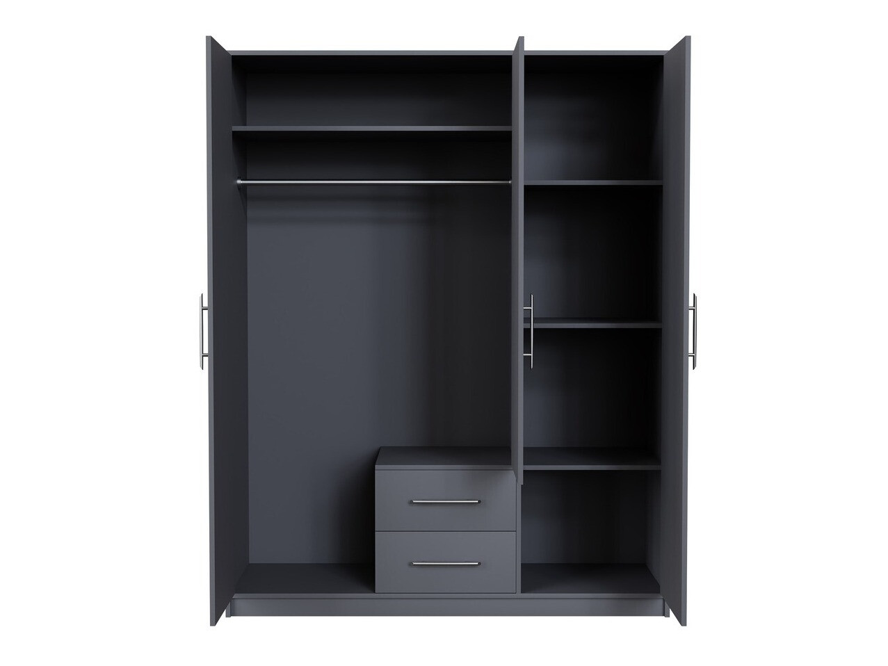 Wardrobe Cavmero 102 (Anthracite)