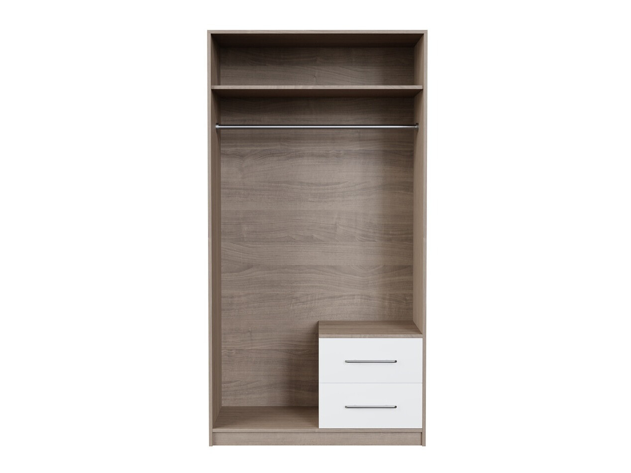 Wardrobe Cavmero 105 (Sonoma oak + White)