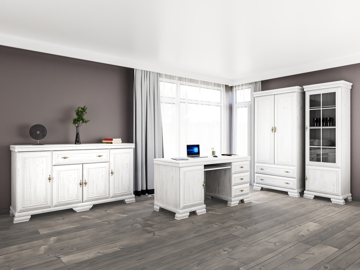 Σετ γραφείου για το σπίτι Salmeru 124 (Anderson πεύκο)