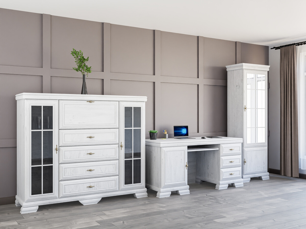 Σετ γραφείου για το σπίτι Salmeru 126 (Anderson πεύκο)