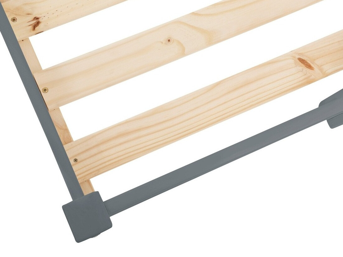 Loft bed Ruvfiva 105 (Grey)
