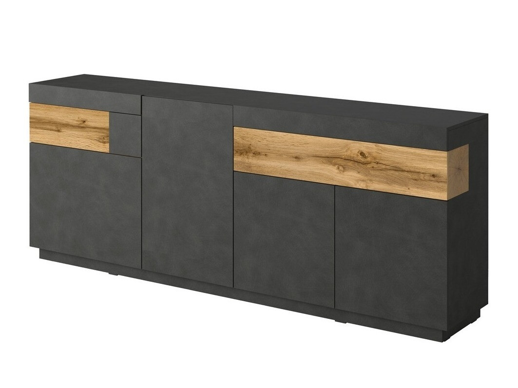 Συρταριέρα Livlore 101 (Matera γκρι + Δρυς wotan)