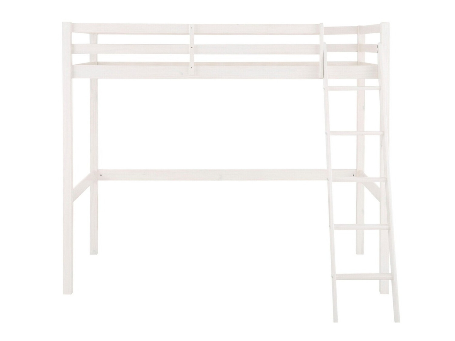 Υπερυψωμένο κρεβάτι Ruvfiva 105 (Άσπρο)