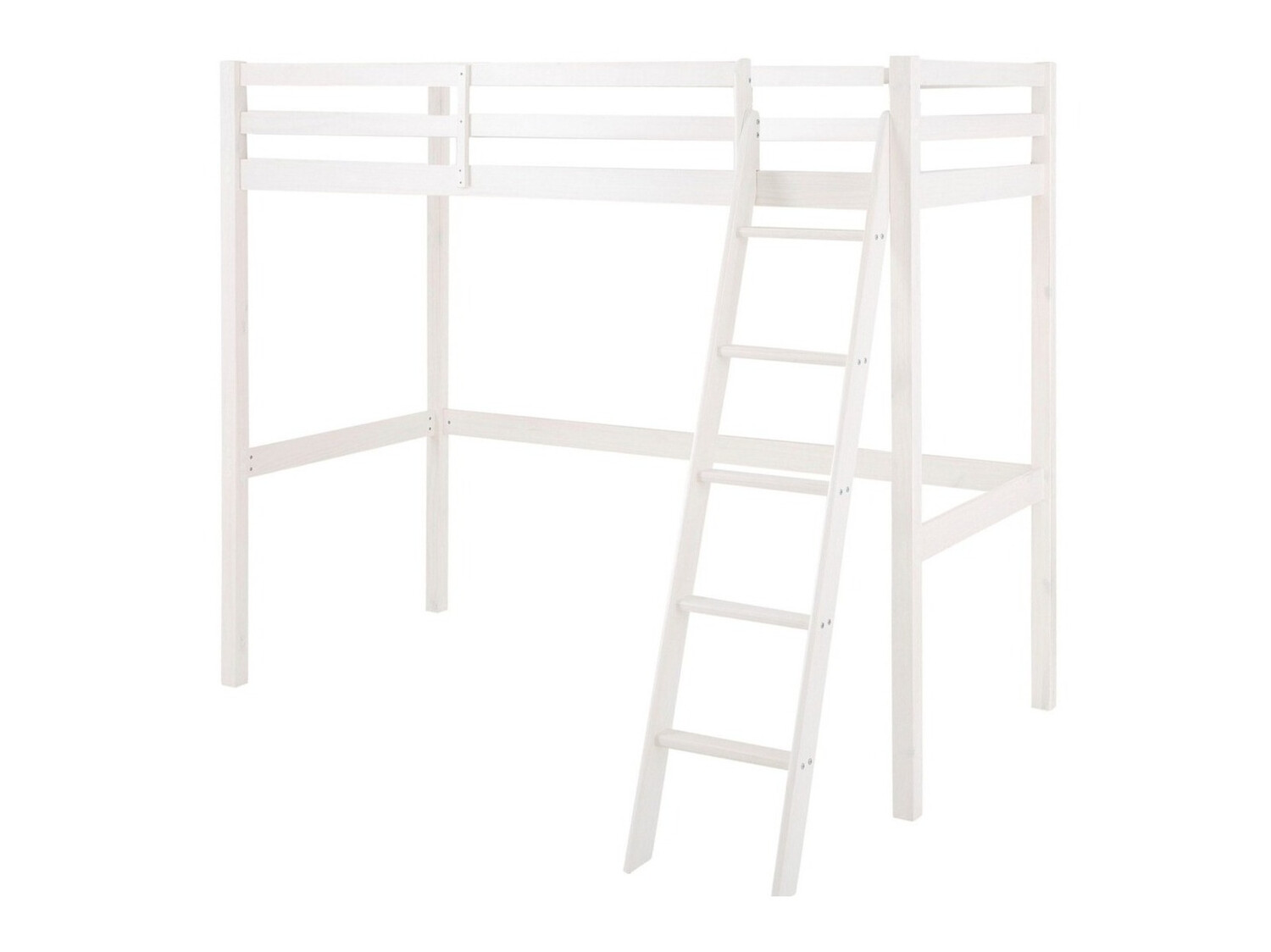 Υπερυψωμένο κρεβάτι Ruvfiva 105 (Άσπρο)