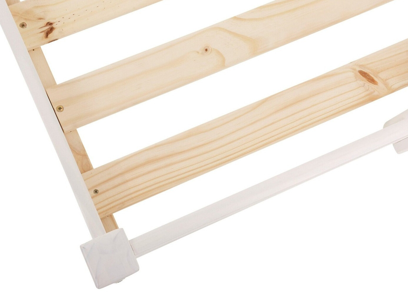 Υπερυψωμένο κρεβάτι Ruvfiva 105 (Άσπρο)