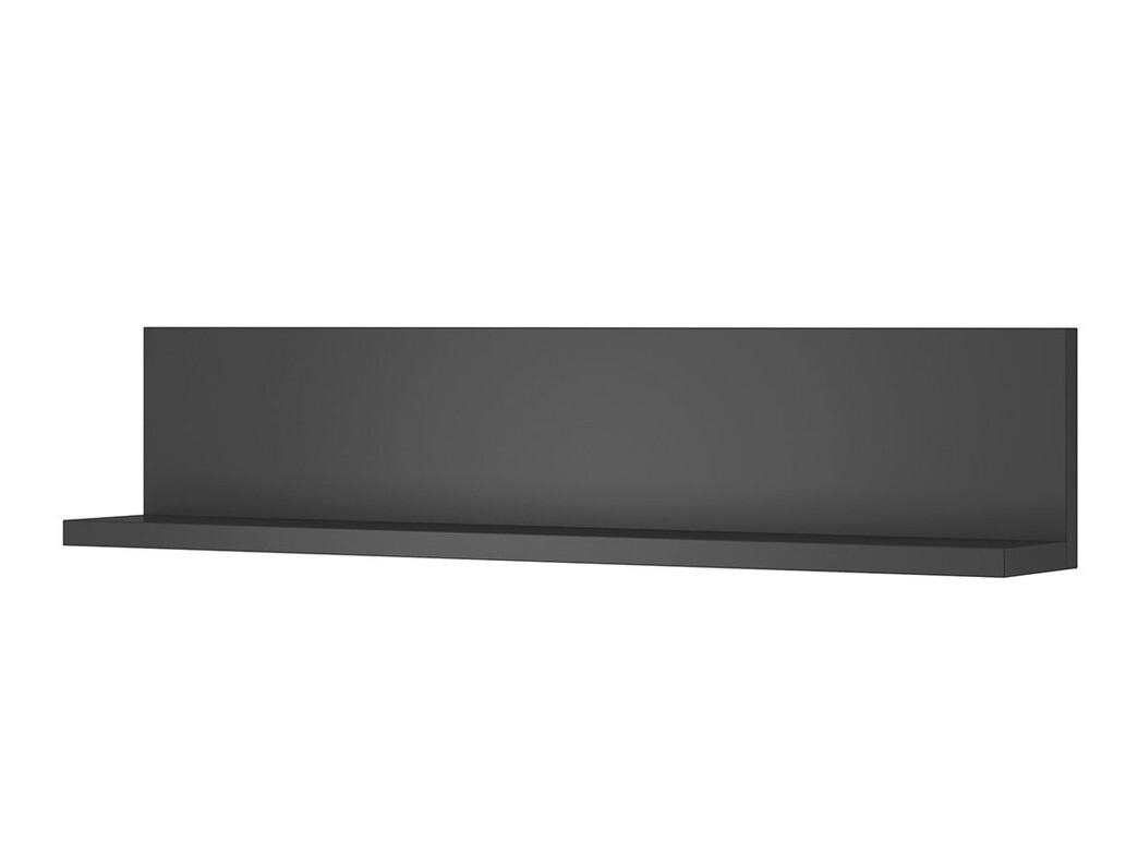 Ράφι τοίχου Lutiva 102 (Ανθρακί)