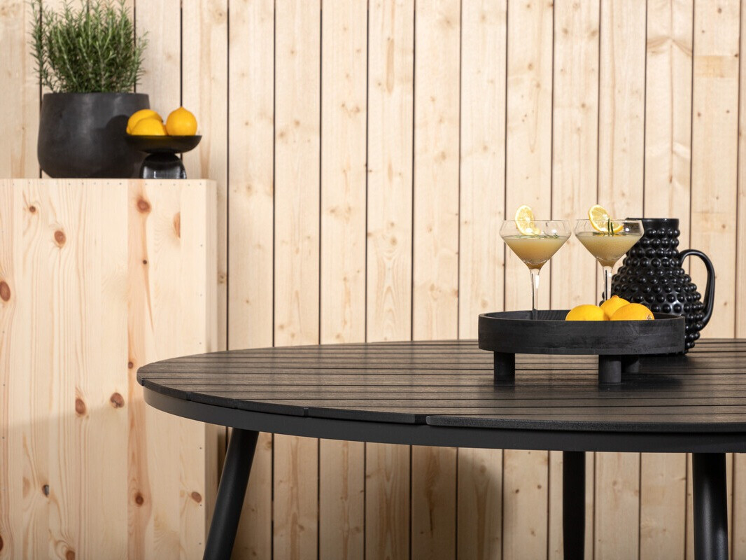 Τραπέζι εξωτερικού χώρου Dallas 2832 (Μαύρο)