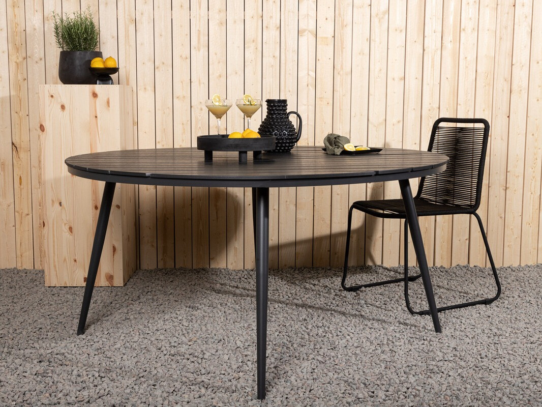 Τραπέζι εξωτερικού χώρου Dallas 2832 (Μαύρο)