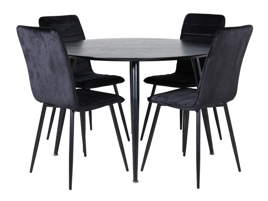 Dining set Dallas 2544 (Black)