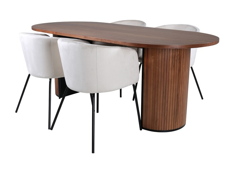 Dining set Dallas 2749 (Cream + Black)