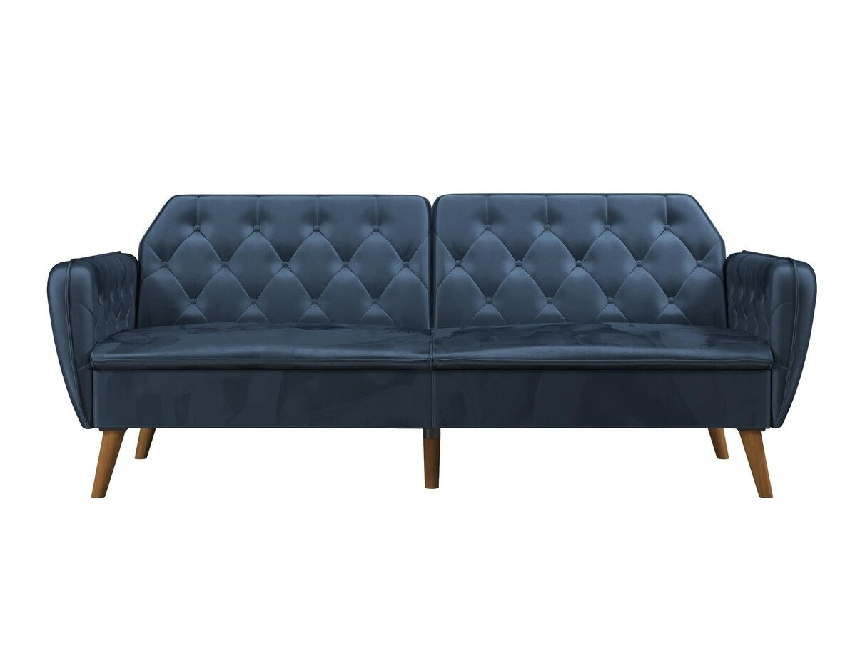 Καναπές-κρεβάτι Novogratz 106 (Μπλε)