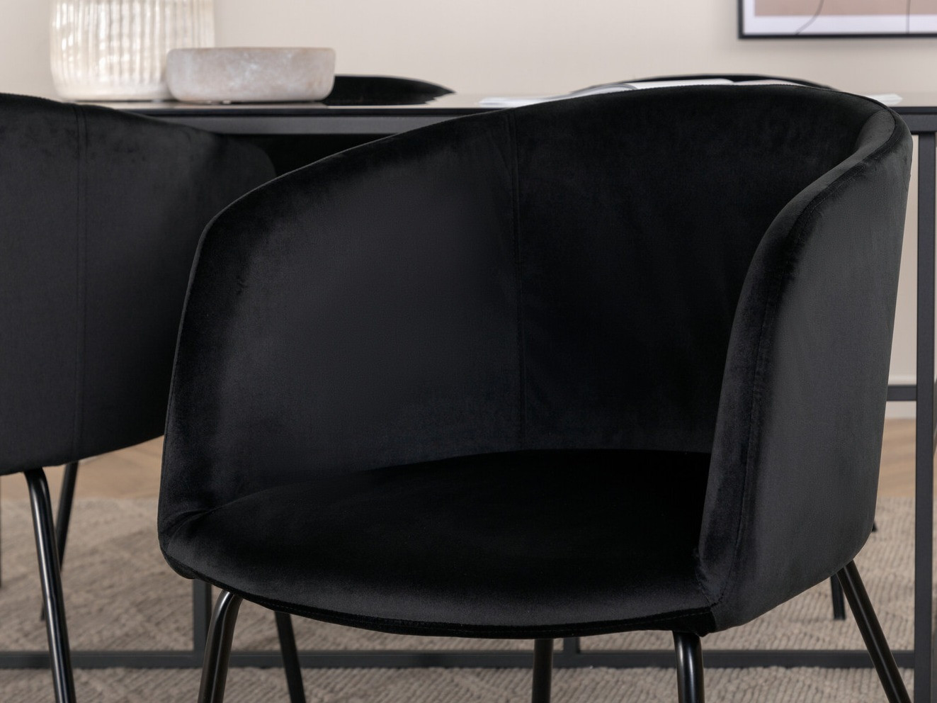 Dining set Dallas 3044 (Black)
