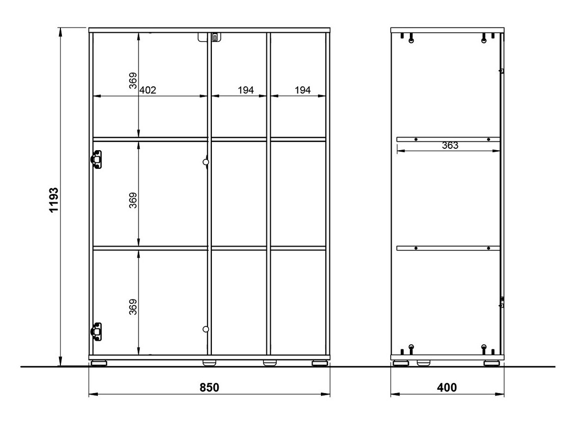 Bookcase Vocave 103
