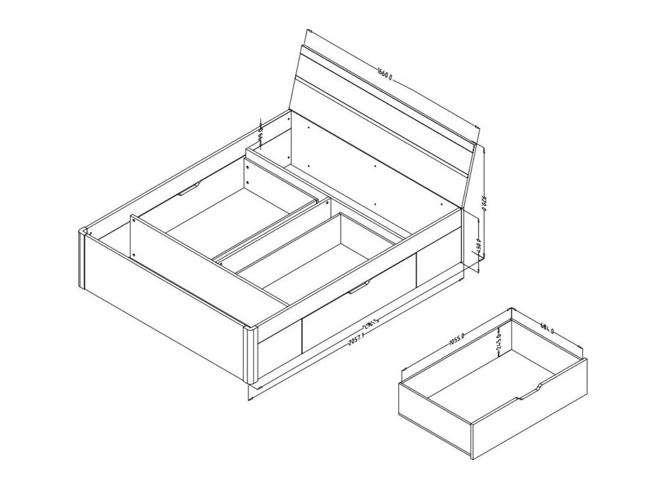 Κρεβάτι Melvele 103